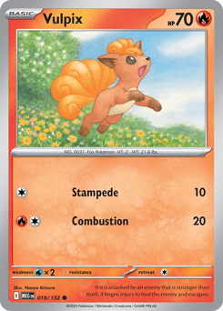 Vulpix — Mega Evolution 19/132