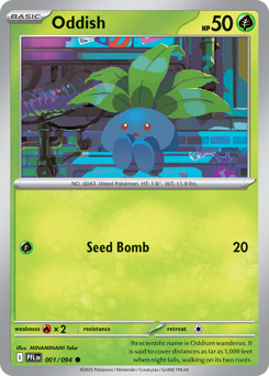 Oddish — Phantasmal Flames 1/94
