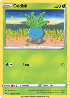 Oddish — Lost Origin 1/196