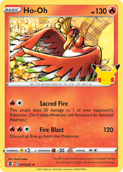 Ho-Oh — Celebrations 1/25