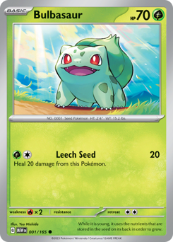 Bulbasaur — 151 1/165