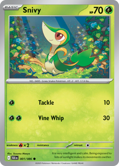 Snivy — Black Bolt 1/86