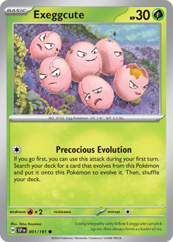 Exeggcute — Surging Sparks 1/191