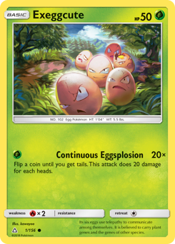 Exeggcute — Ultra Prism 1/156