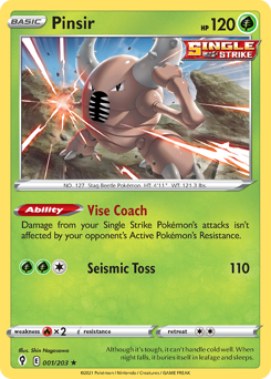 Pinsir — Evolving Skies 1/203