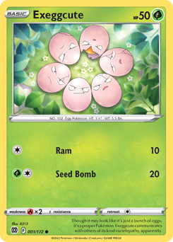 Exeggcute — Brilliant Stars 1/172