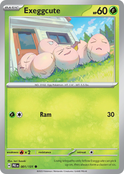 Exeggcute — Prismatic Evolutions 1/131