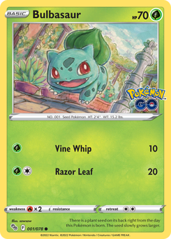 Bulbasaur — Pokémon GO 1/78