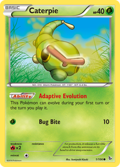 Caterpie — Flashfire 1/106