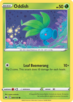 Oddish — Crown Zenith 1/159