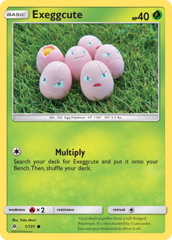 Exeggcute — Forbidden Light 1/131
