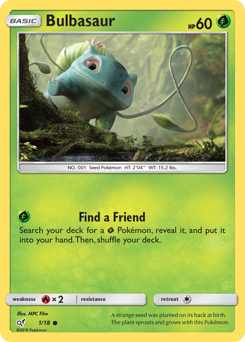Bulbasaur — Detective Pikachu 1/18