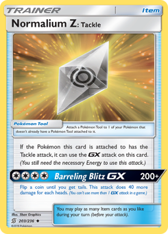 Normalium Z: Tackle — Unified Minds 203/236