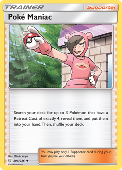 Poké Maniac — Unified Minds 204/236