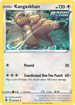 Kangaskhan — Fusion Strike 204/264