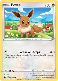 Eevee — Fusion Strike 205/264