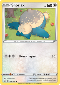 Snorlax — Fusion Strike 206/264