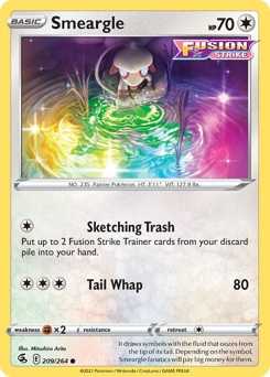 Smeargle — Fusion Strike 209/264