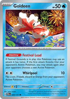 Goldeen — Prismatic Evolutions 20/131