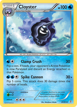 Cloyster — Generations 20/83