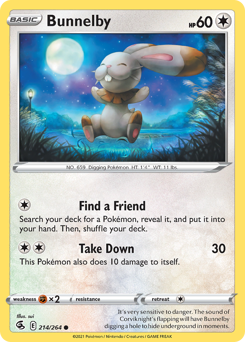 Bunnelby — Fusion Strike 214/264