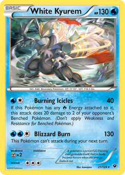 White Kyurem — Fates Collide 21/124
