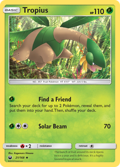 Tropius — Celestial Storm 21/168