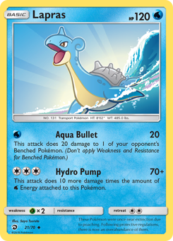 Lapras — Dragon Majesty 21/70