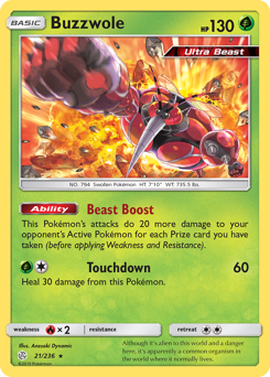 Buzzwole — Cosmic Eclipse 21/236