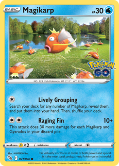 Magikarp — Pokémon GO 21/78