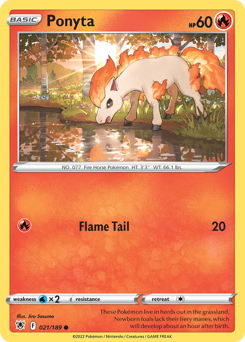 Ponyta — Astral Radiance 21/189