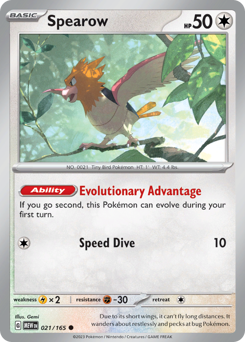 Spearow — 151 21/165