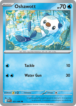 Oshawott — White Flare 21/86
