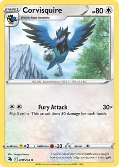 Corvisquire — Fusion Strike 220/264