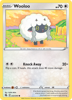 Wooloo — Fusion Strike 222/264