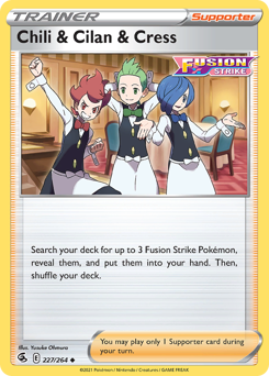 Chili & Cilan & Cress — Fusion Strike 227/264