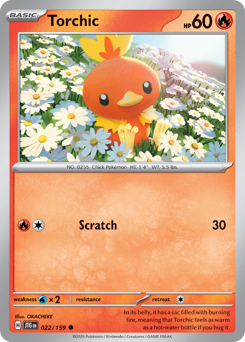 Torchic — Journey Together 22/159