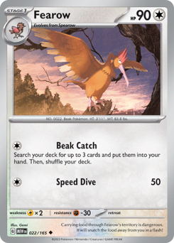 Fearow — 151 22/165