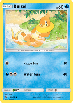 Buizel — Shining Legends 22/73