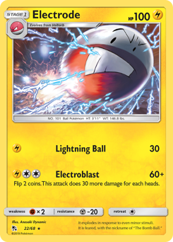 Electrode — Hidden Fates 22/68