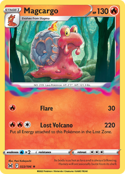 Magcargo — Lost Origin 22/196
