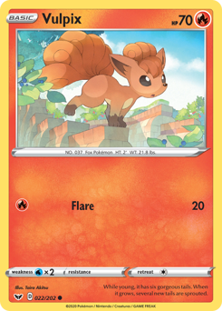Vulpix — Sword & Shield 22/202