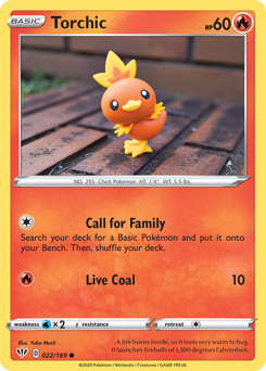 Torchic — Darkness Ablaze 22/189