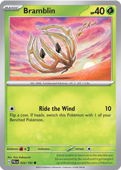 Bramblin — Paldea Evolved 22/193