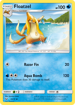 Floatzel — Shining Legends 23/73