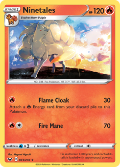 Ninetales — Sword & Shield 23/202
