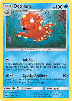 Octillery — Crimson Invasion 23/111