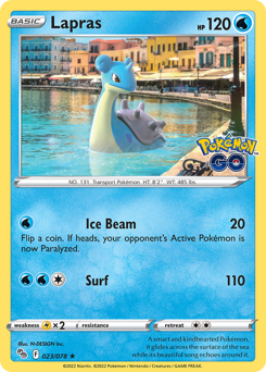 Lapras — Pokémon GO 23/78