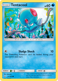 Tentacool — Guardians Rising 23/145