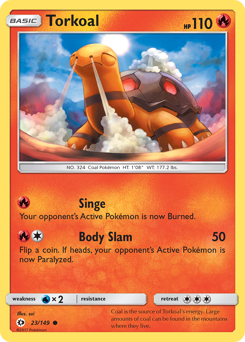 Torkoal — Sun & Moon 23/149
